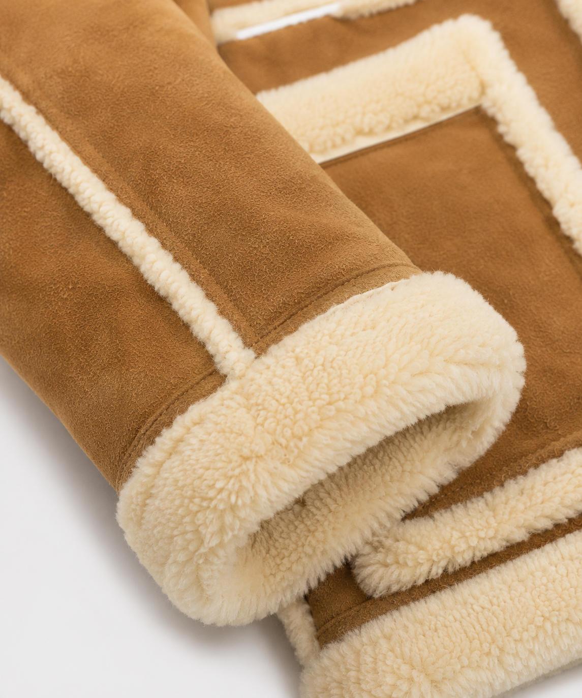 Asher Shearling Coat - Fur Camel