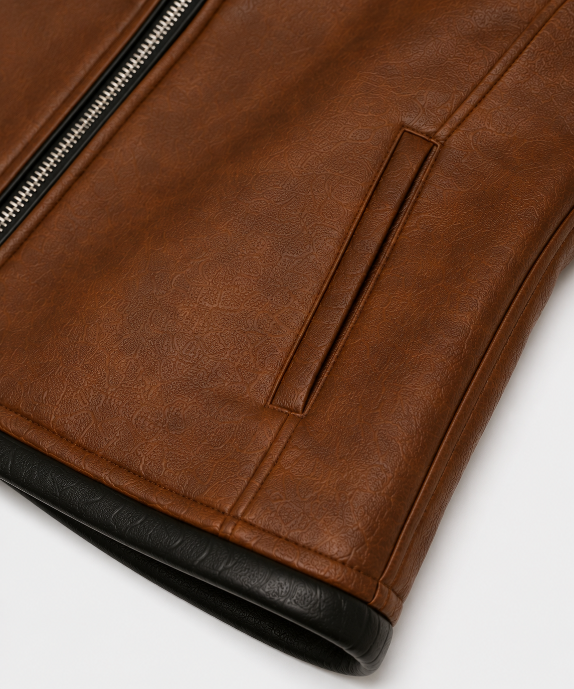 Everley Shearling Gilet - Chocolate Brown - Everley8