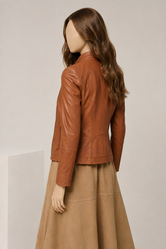 Gail Brown Leather Jacket - Gailbrown2