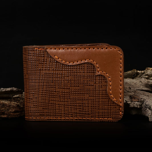 Classic Handmade Leather Wallet - Textured Cowhide