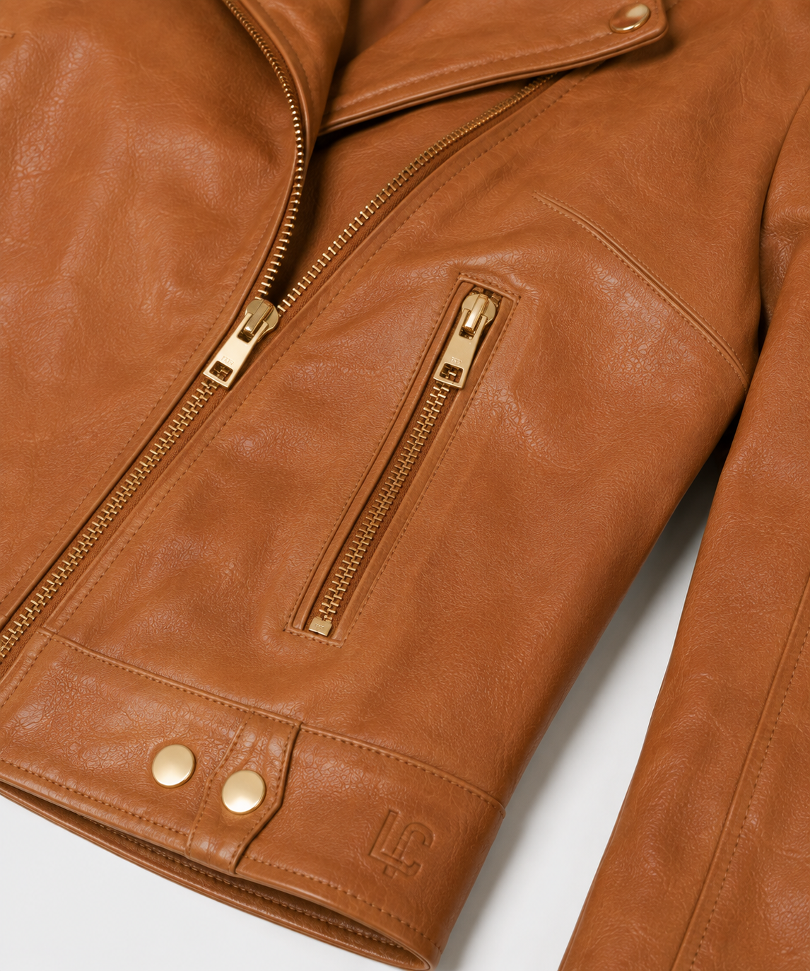 Lucy Brown Leather Jacket - Lucybrown9
