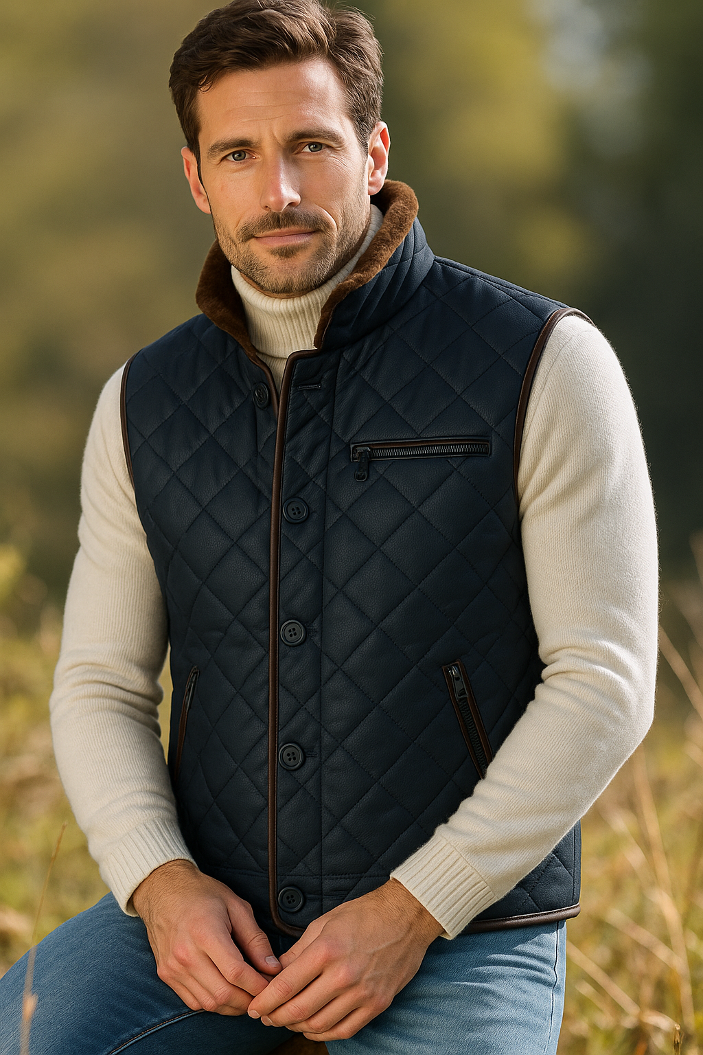 Ryan's Sheepskin Vest image 0