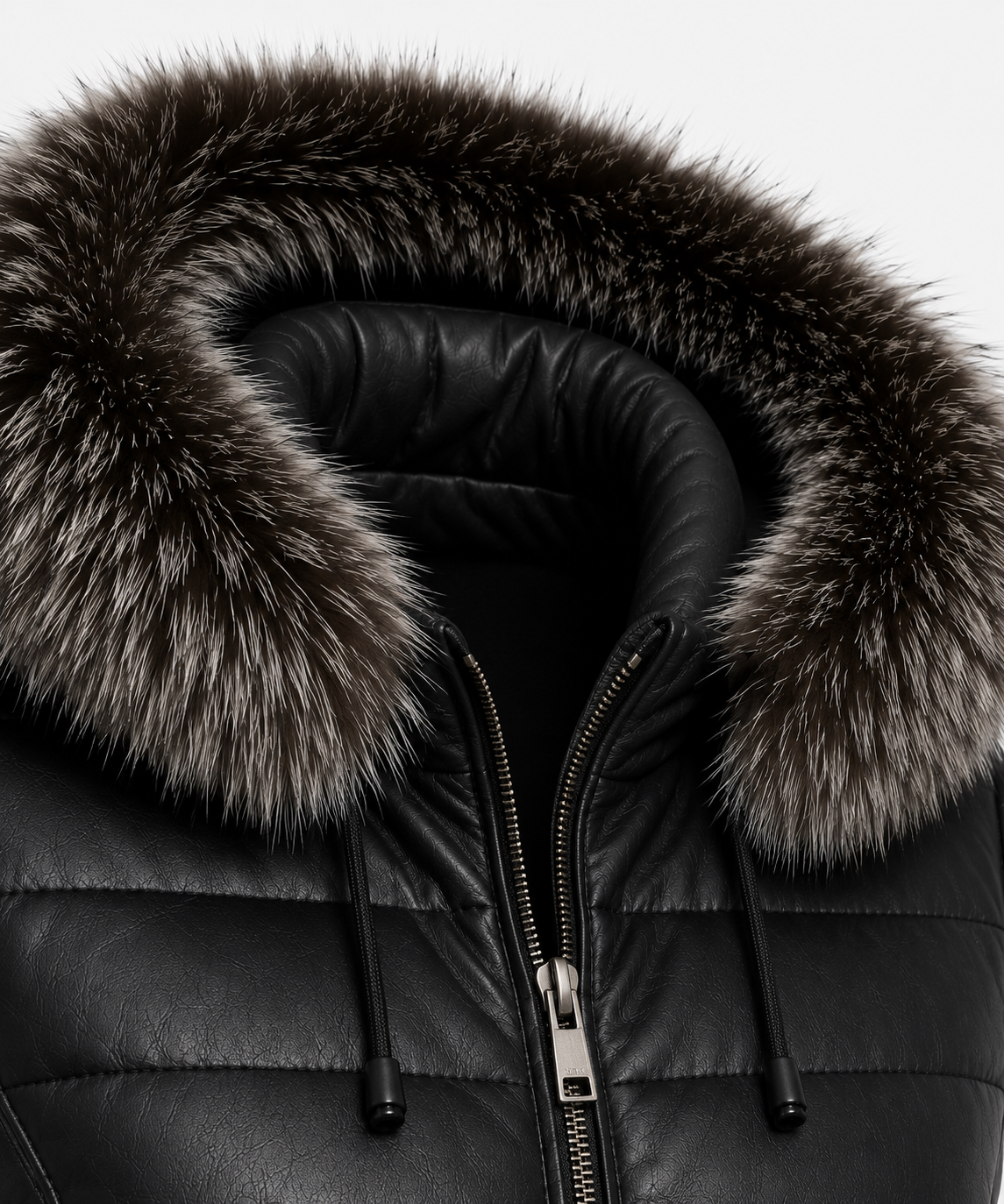 Adeline Shearling Gilet - Old Black - Adeline7