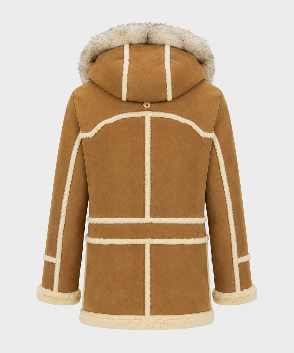 Asher Shearling Coat - Fur Camel