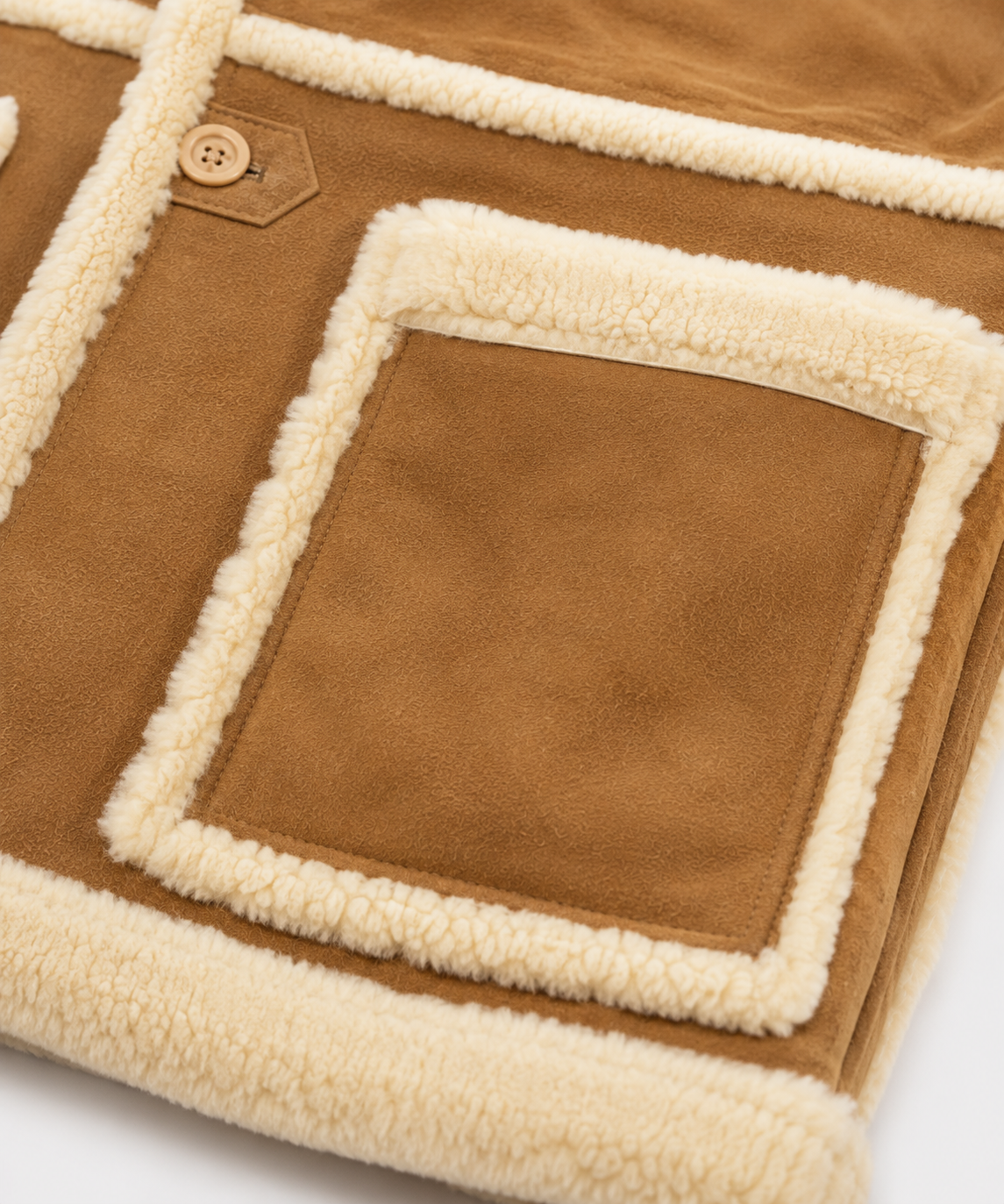 Asher Shearling Coat - Fur Camel