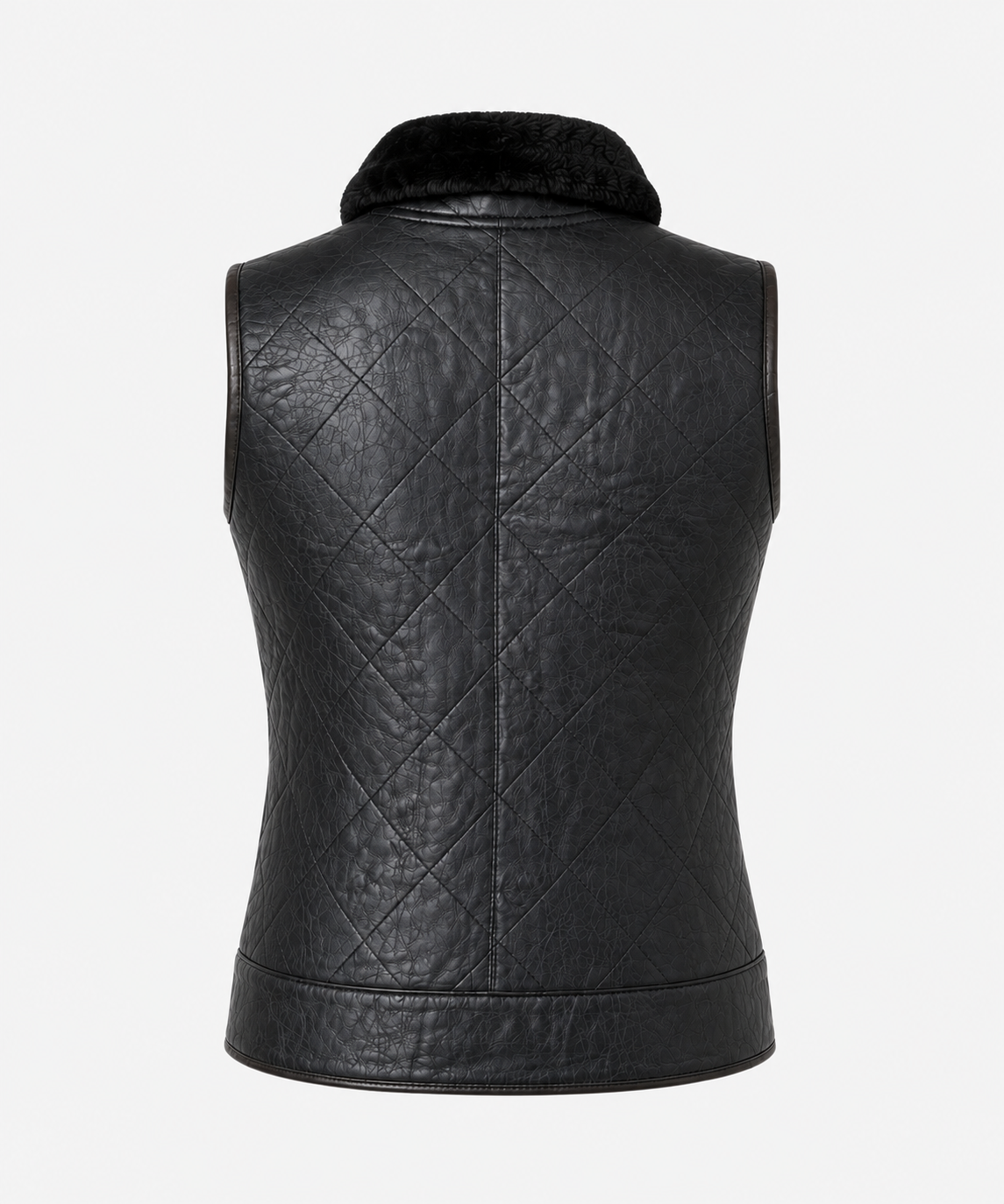 Bonnie Shearling Gilet - Dark Charcoal - Bonnie5