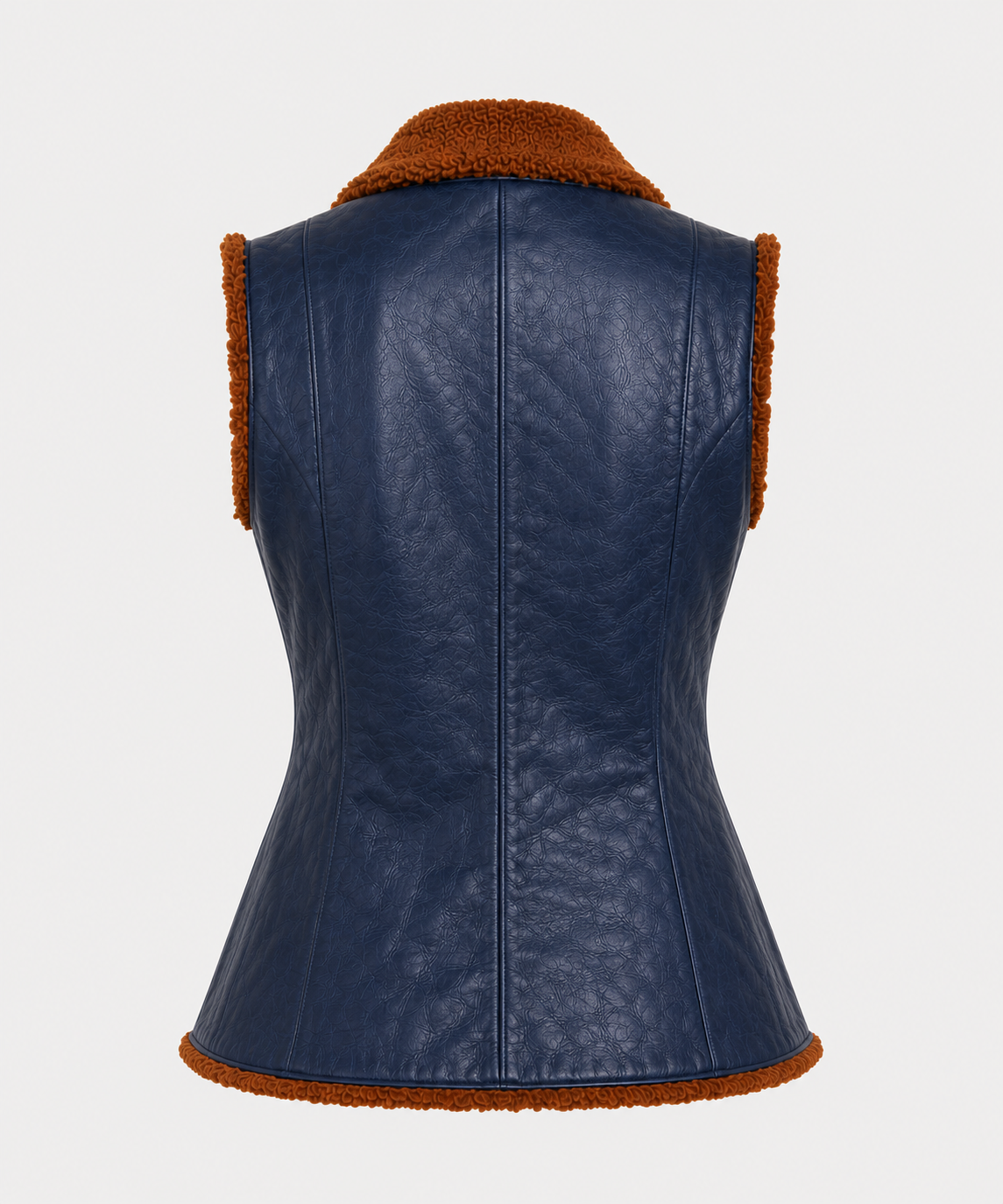 Camden Shearling Gilet - Midnight Blue - Camden5