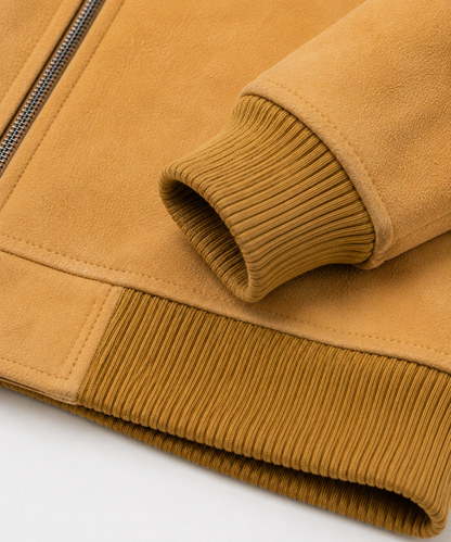 Cladwell Shearling Jacket - Camel Hoodie