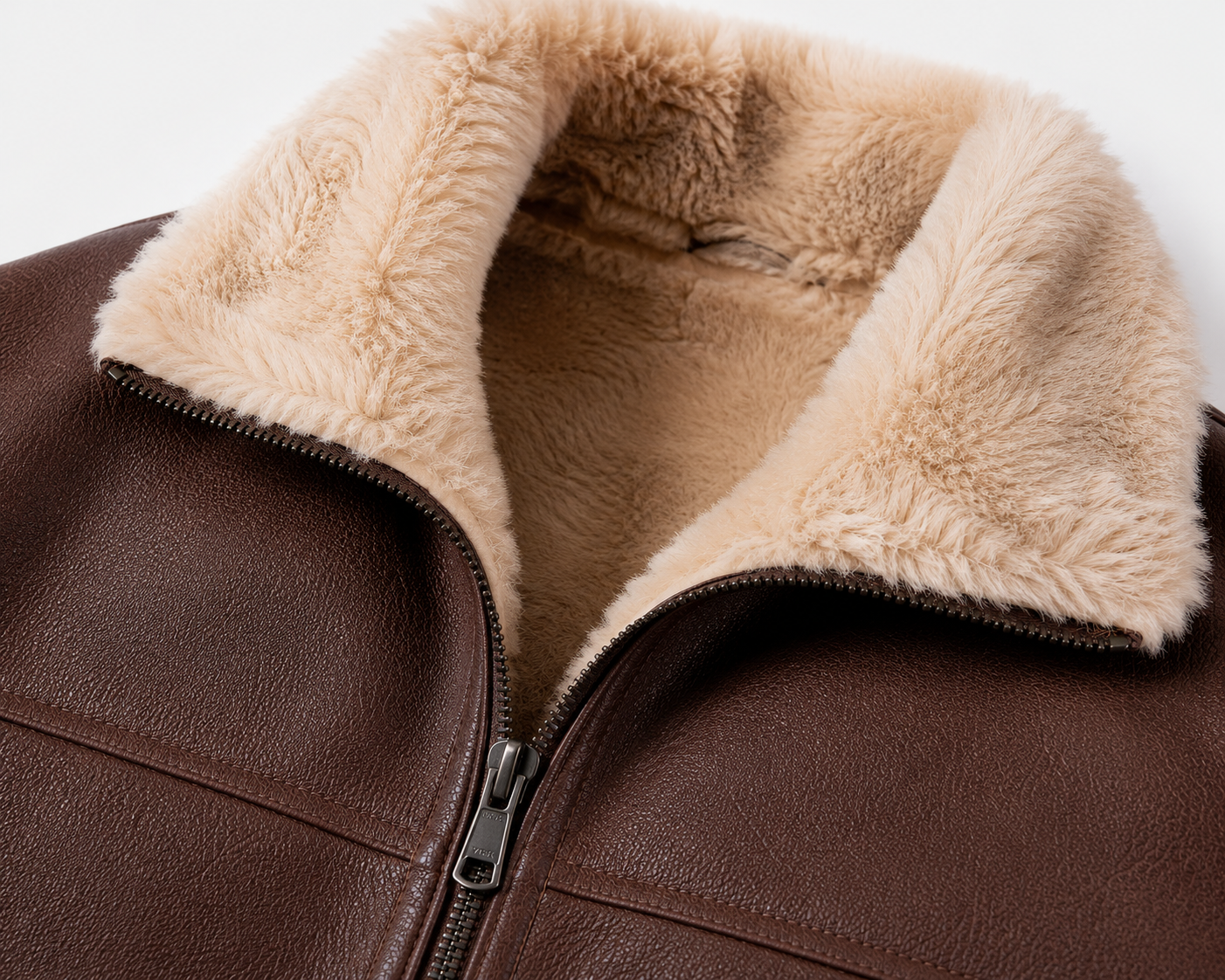 Cooper Shearling Gilet - Brown
