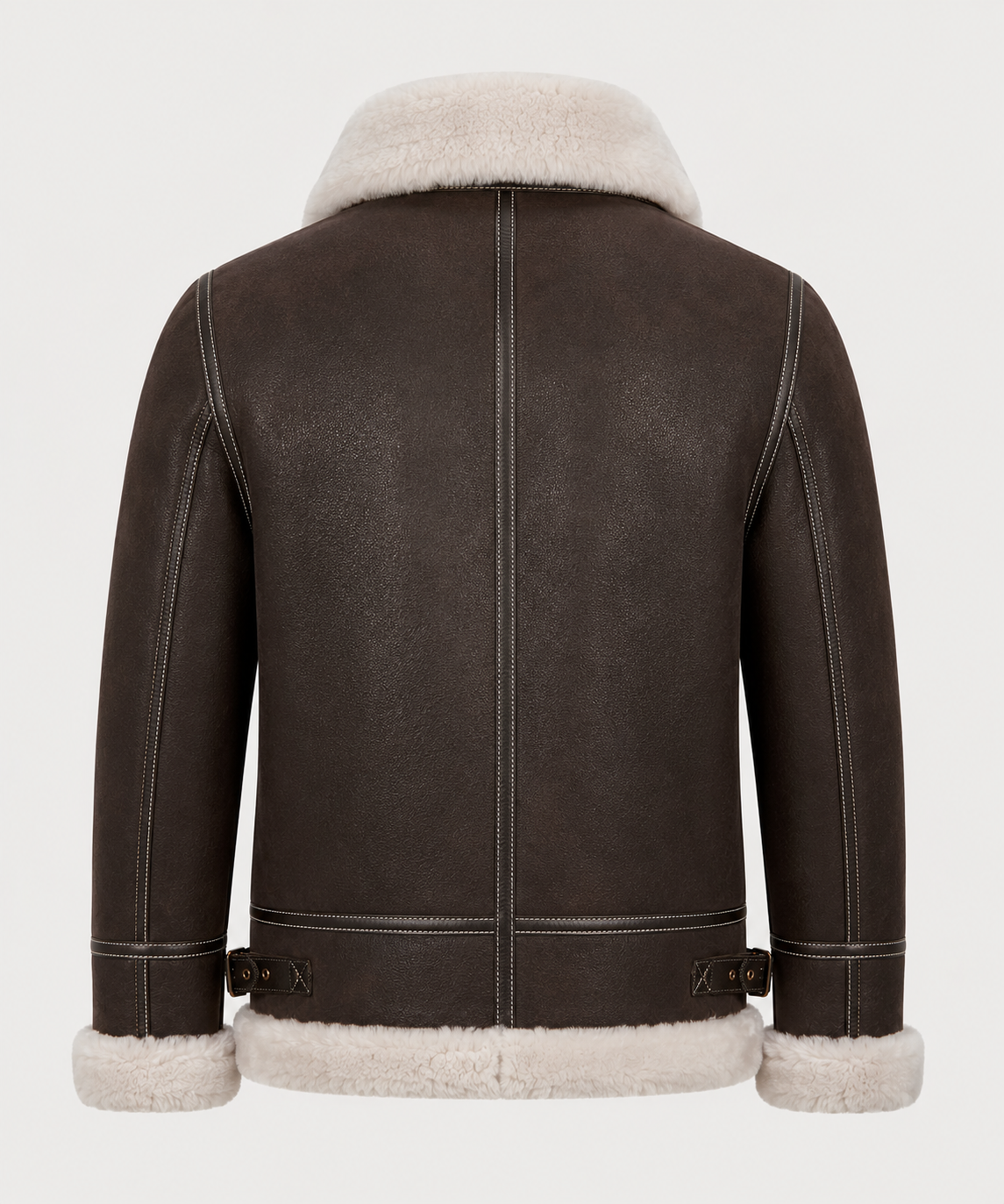 Dakota Shearling Jacket - Light Brown