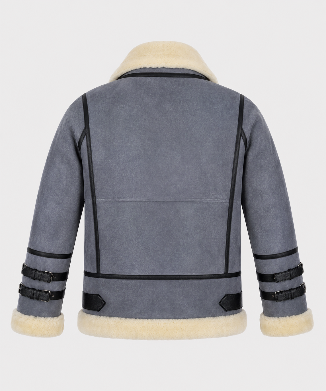 Dawson Shearling Jacket - Dusty Blue