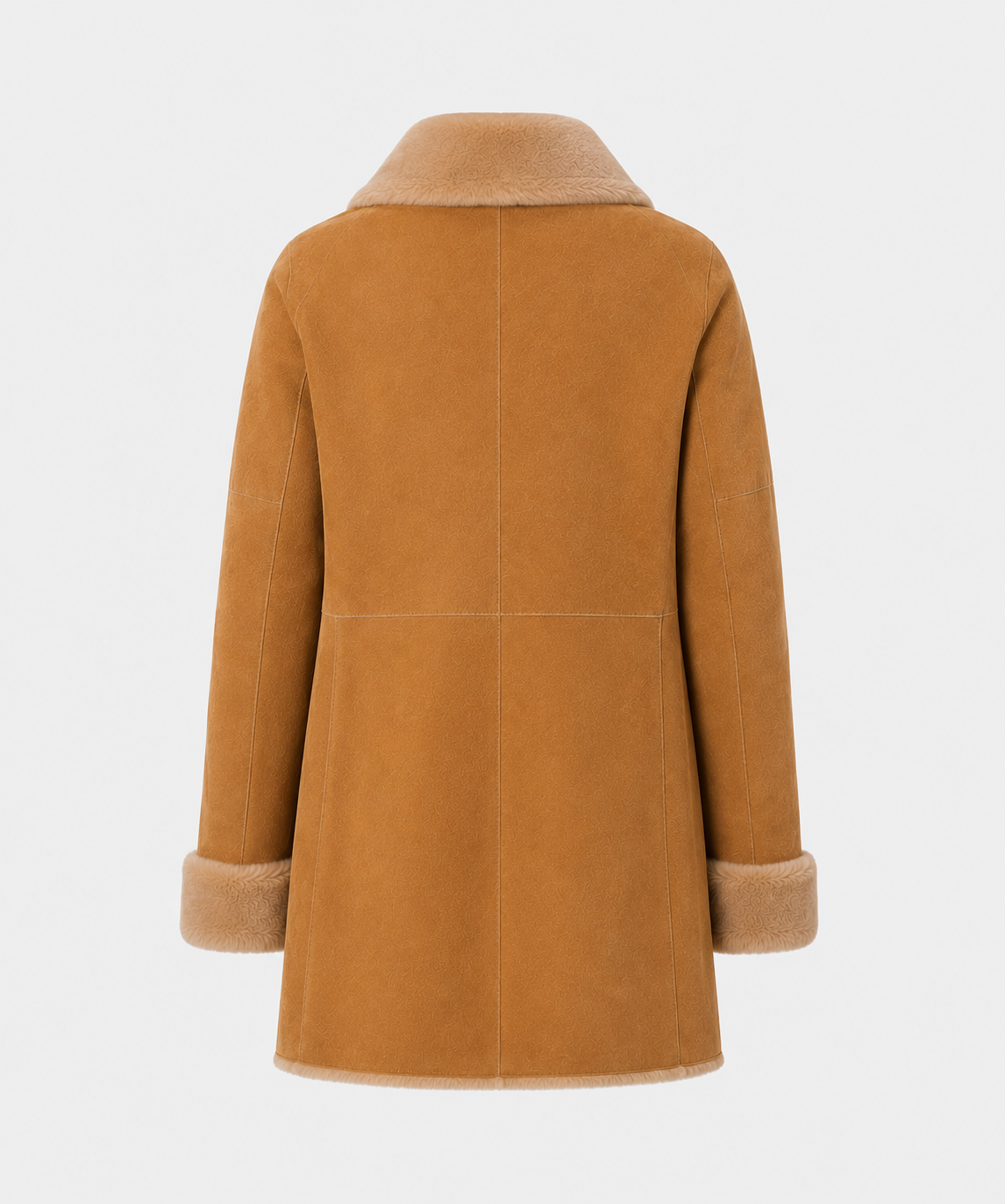 Delilah Shearling Coat - Camel Tan - Delilah6