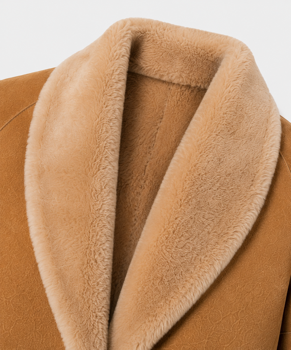 Delilah Shearling Coat - Camel Tan - Delilah8