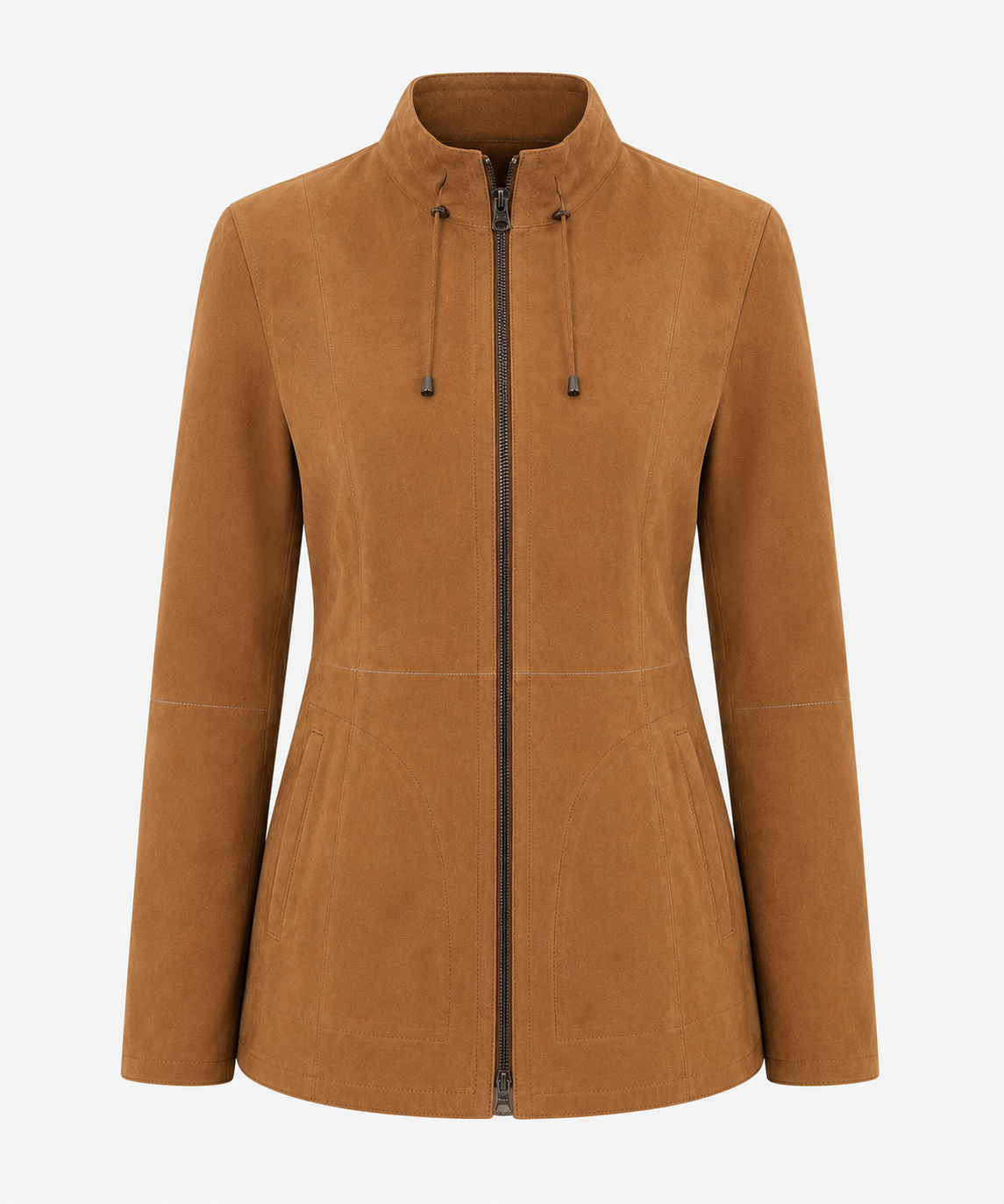 Dixie Shearling Coat - Cognac Brown - Dixie5