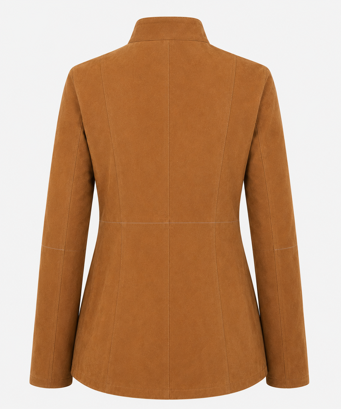 Dixie Shearling Coat - Cognac Brown - Dixie6