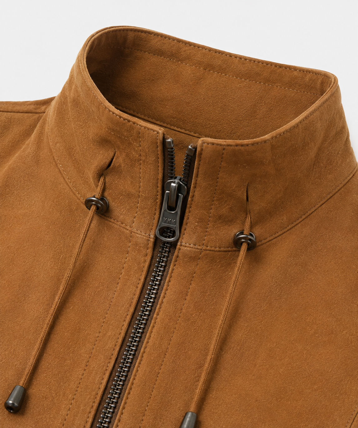 Dixie Shearling Coat - Cognac Brown - Dixie8