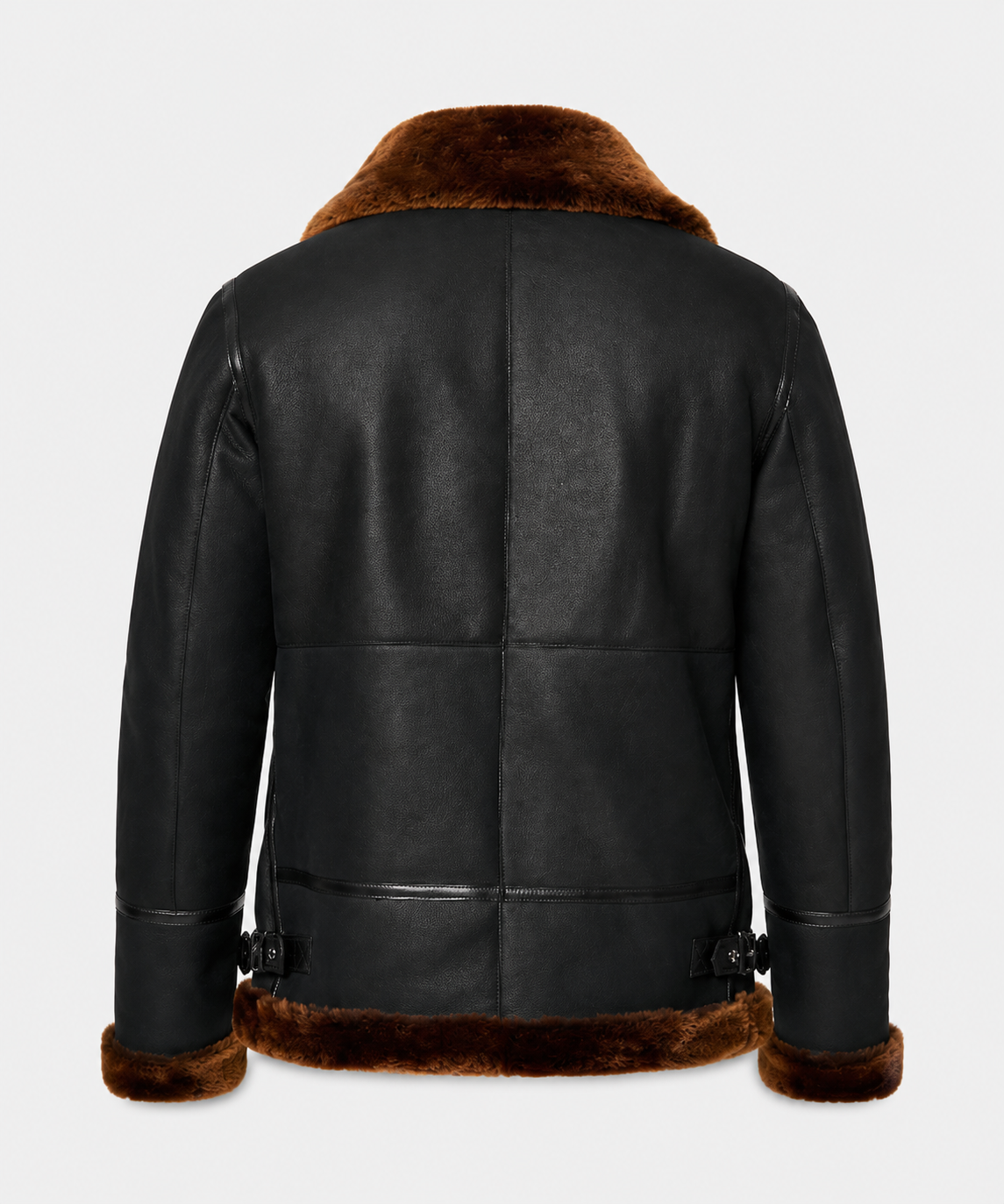Finley Shearling Jacket - Jet Black