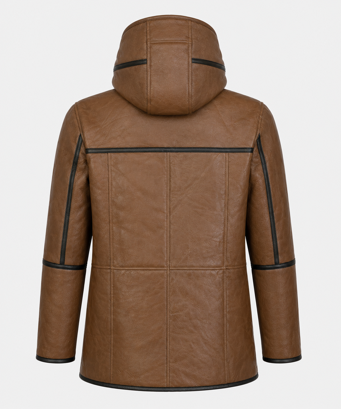 Flint Shearling Jacket - Cognac Brown