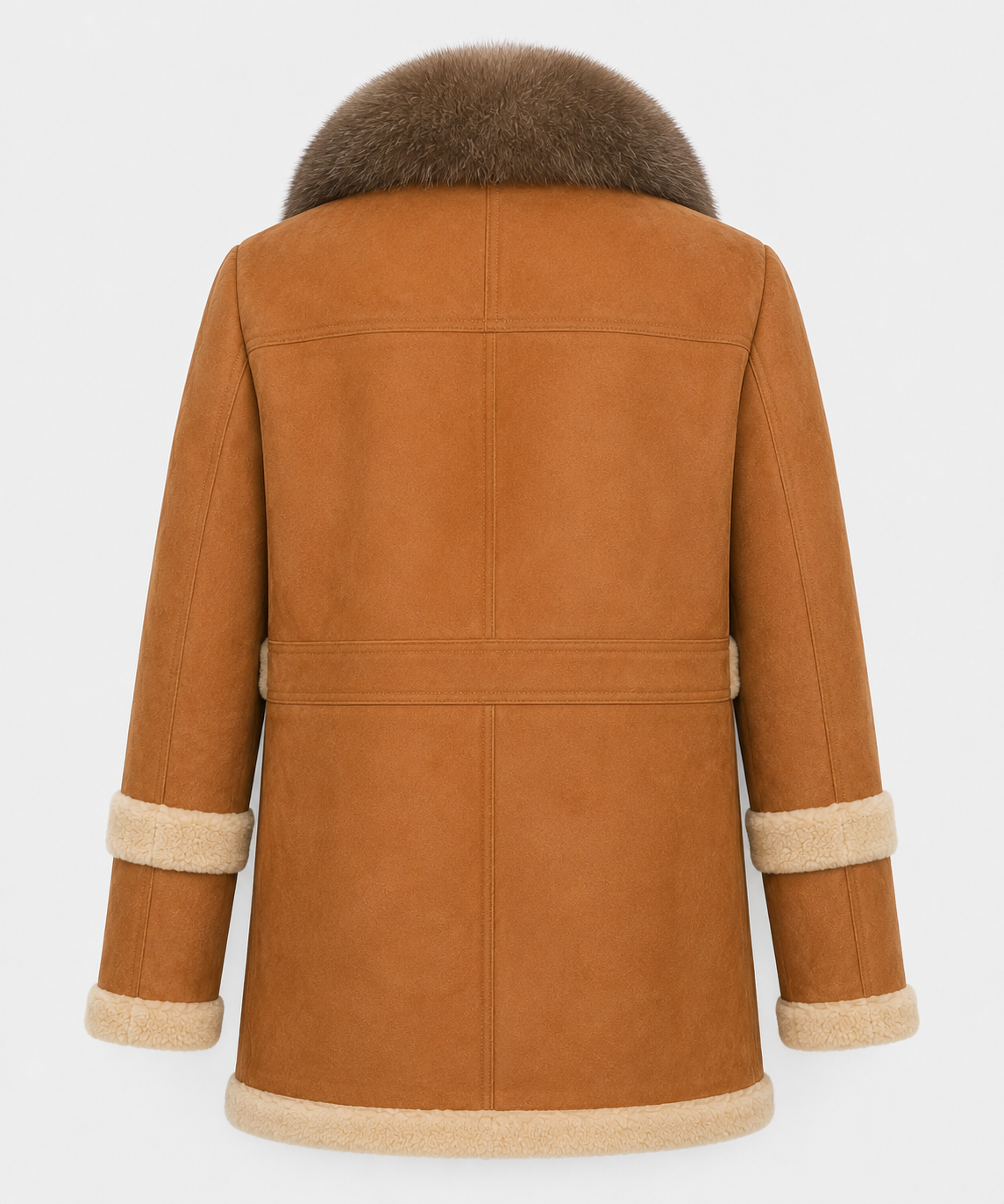 Fritz Shearling Jacket - Golden Camel