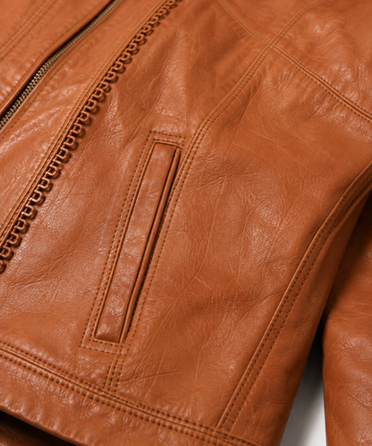 Gail Brown Leather Jacket - Gailbrown9