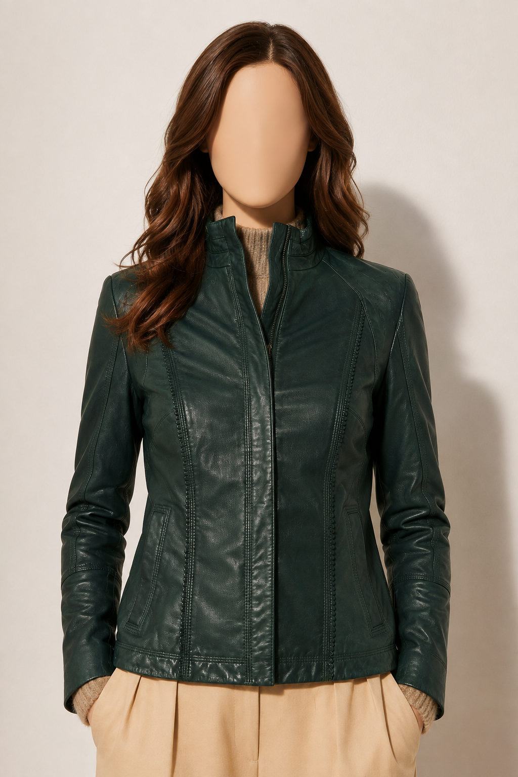 Gail Green Leather Jacket - Gailgreen3