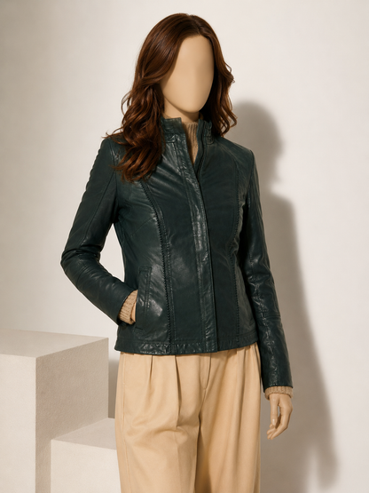 Gail Green Leather Jacket - Gailgreen4