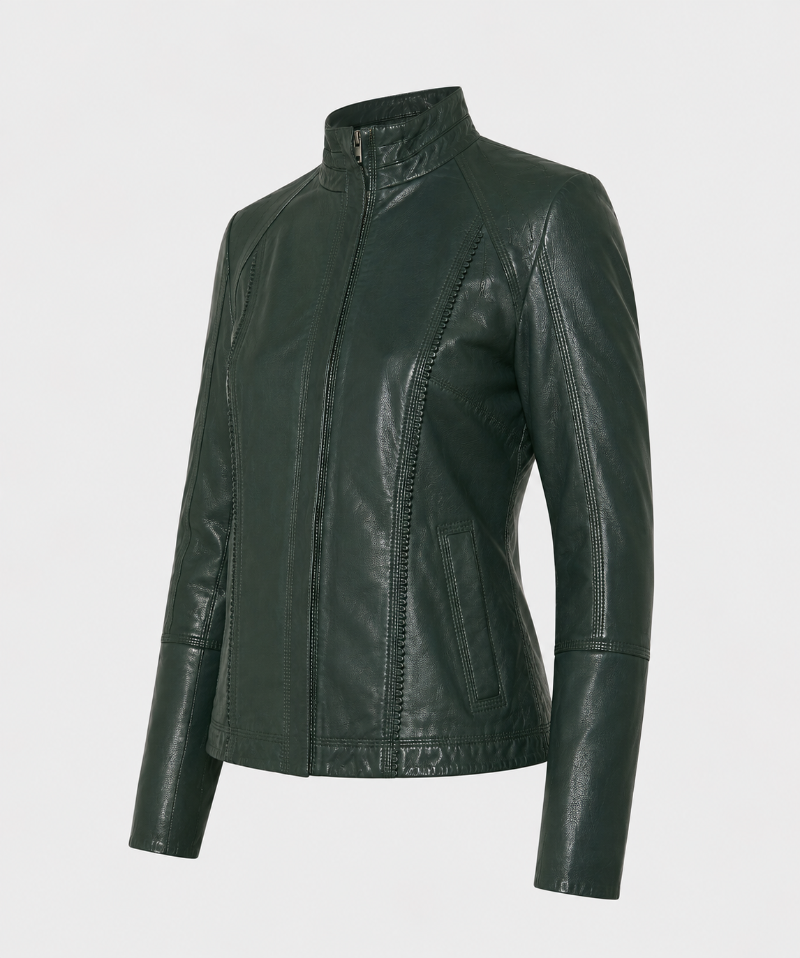 Gail Green Leather Jacket - Gailgreen7
