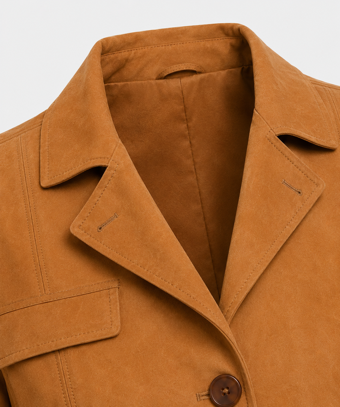 Hadley Shearling Coat - Caramel Tan - Hadley8