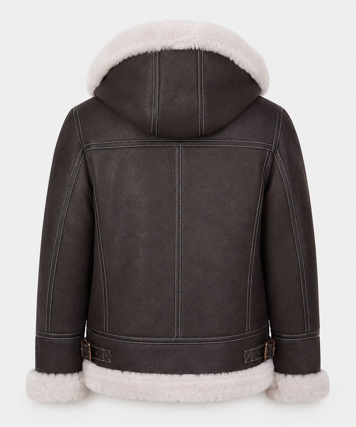 Huxley Shearling Jacket - Espresso Brown
