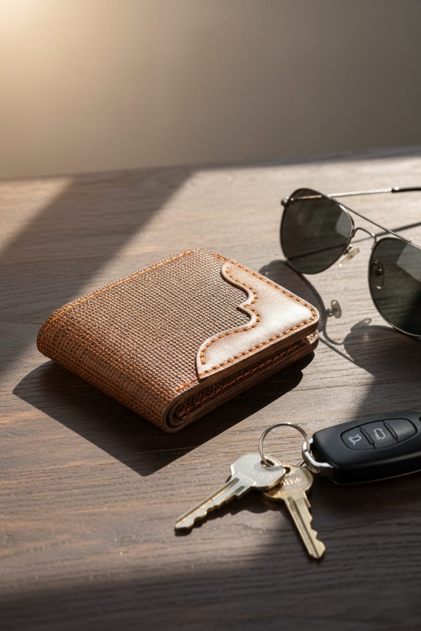 Classic Bifold Leather Wallet -Chocolate Brown (Copy)