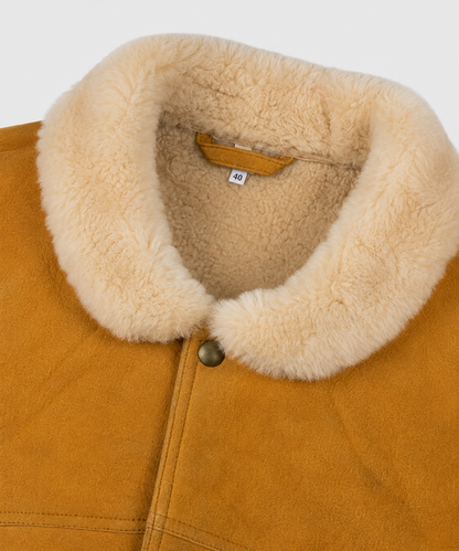 Jace Shearling Gilet - Premium Camel