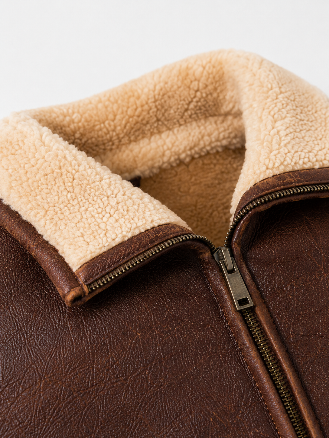 Jackson Shearling Gilet - Tan Brown