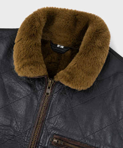 Kaidan Shearling Gilet - Old Black