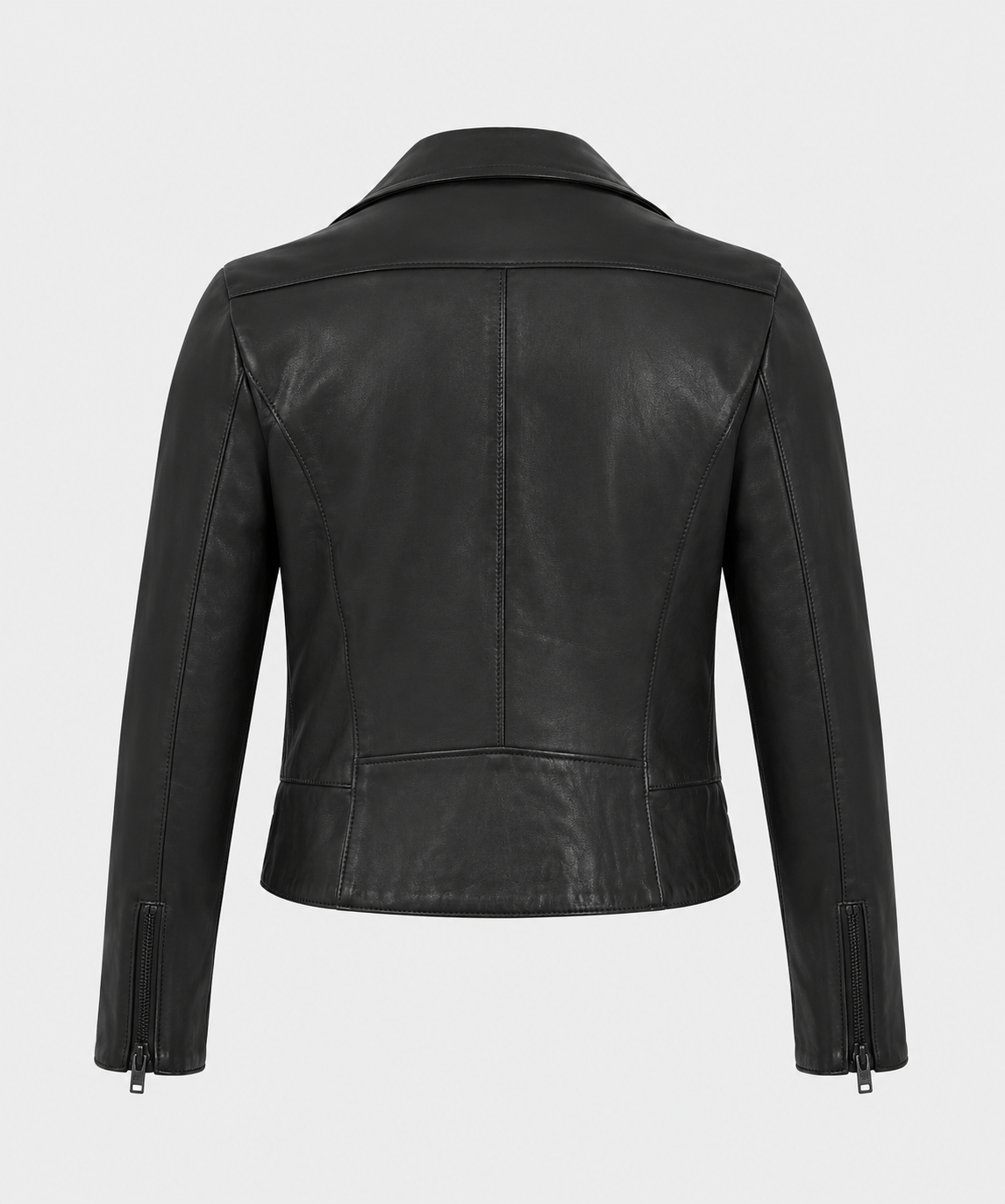 Lucy Black Leather Jacket - Lucyblack6