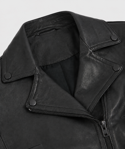 Lucy Black Leather Jacket - Lucyblack8