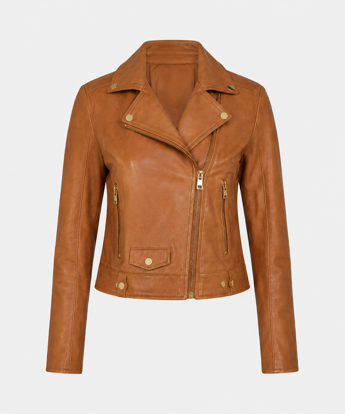 Lucy Brown Leather Jacket - Lucybrown5