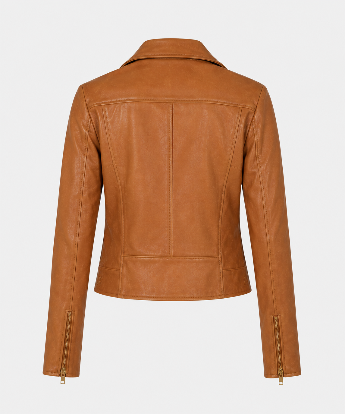 Lucy Brown Leather Jacket - Lucybrown6