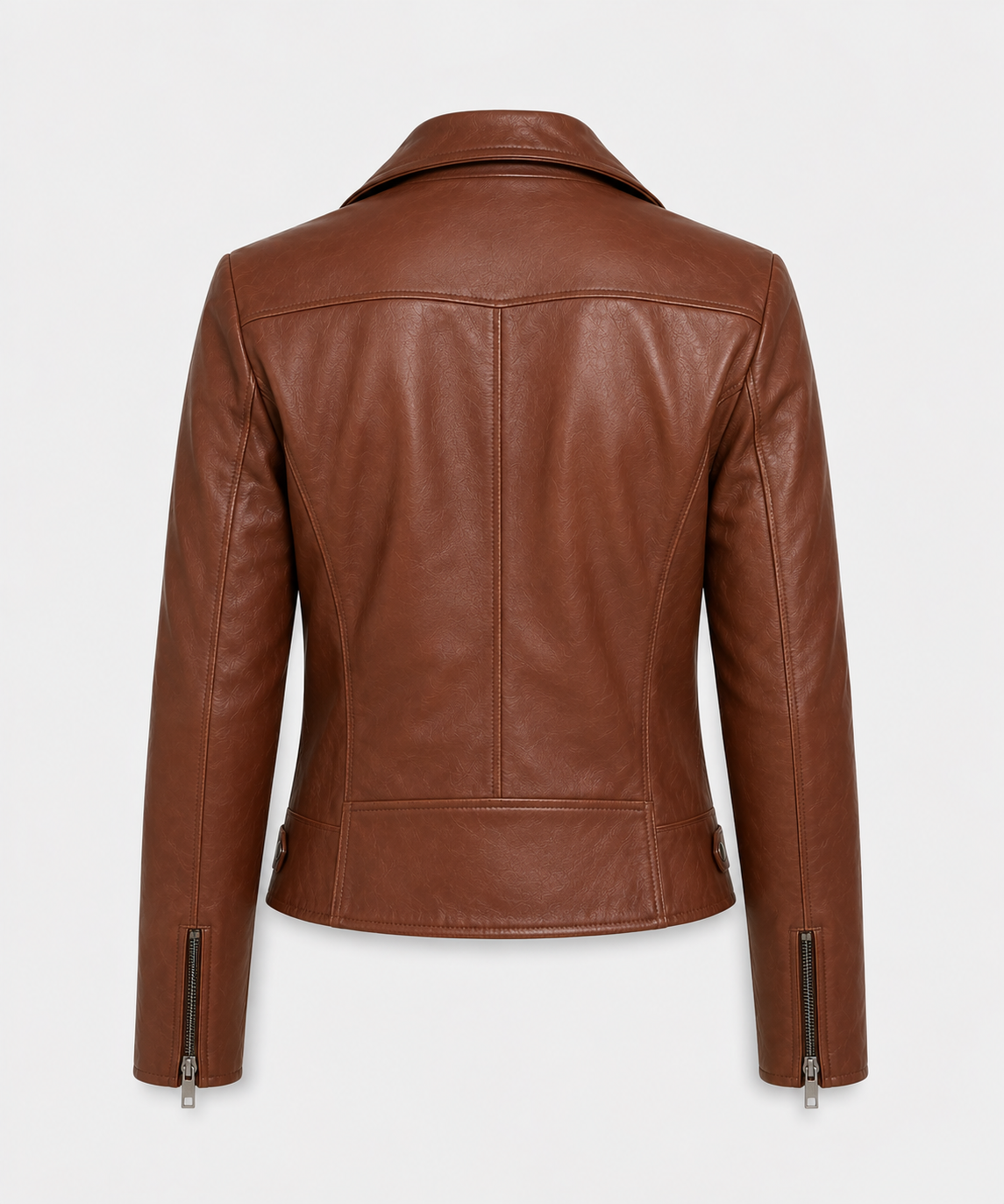 Lucy Brown Leather Jacket - Lucychestnut6