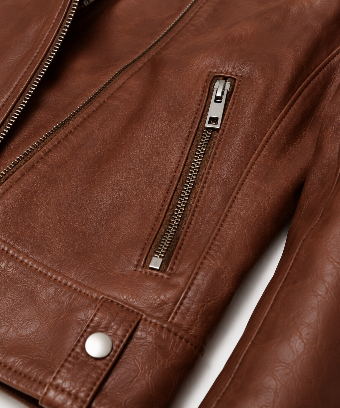 Lucy Brown Leather Jacket - Lucychestnut9