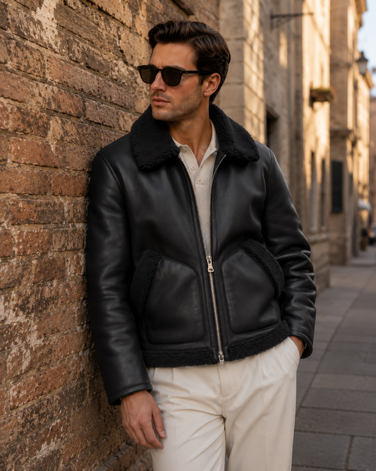 Renzo Sheepskin Jacket