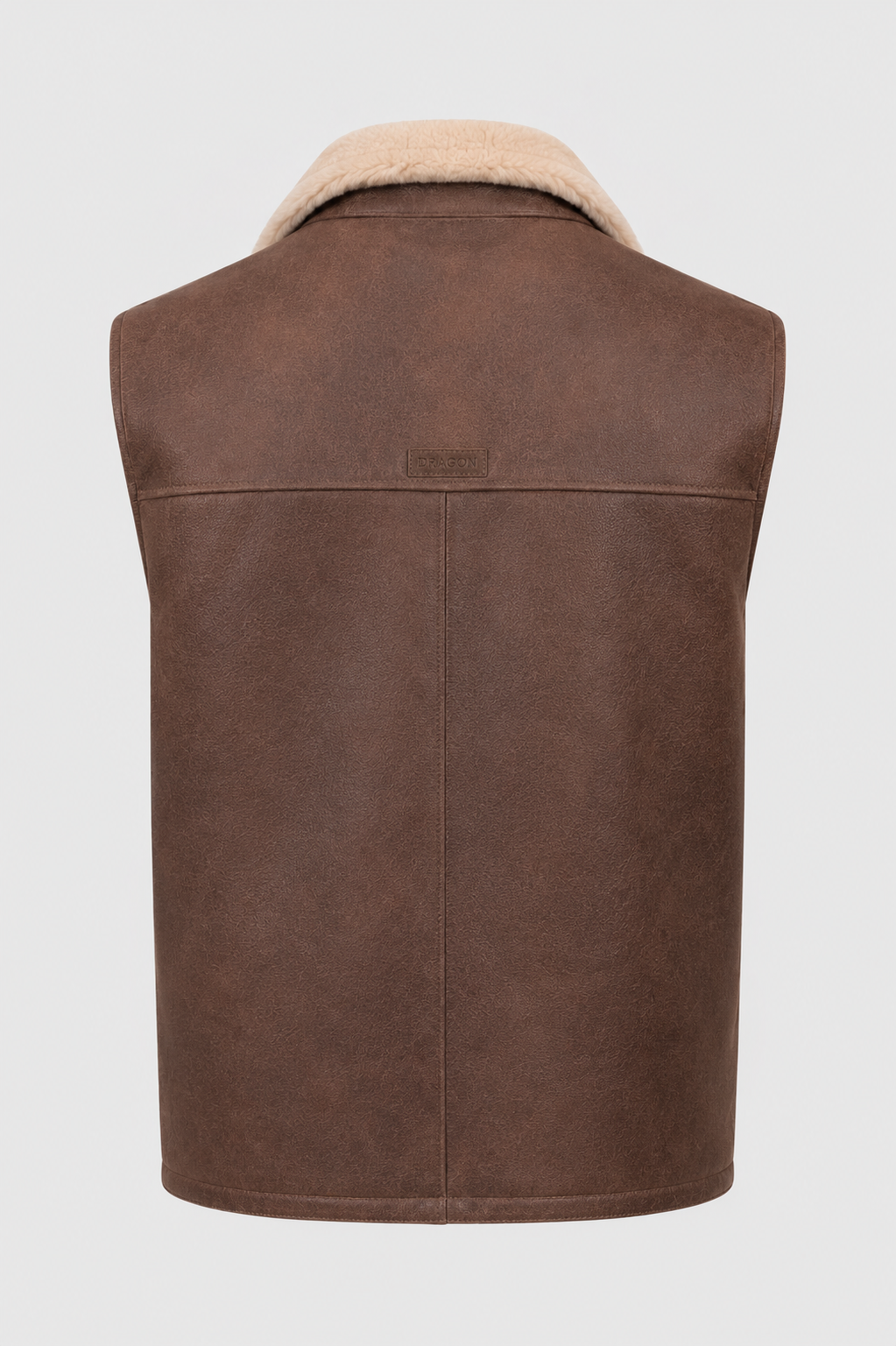 Ripley Shearling Gilet - Brown