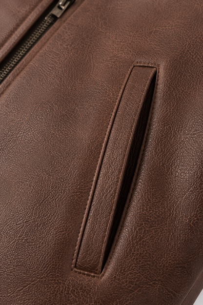 Ripley Shearling Gilet - Brown