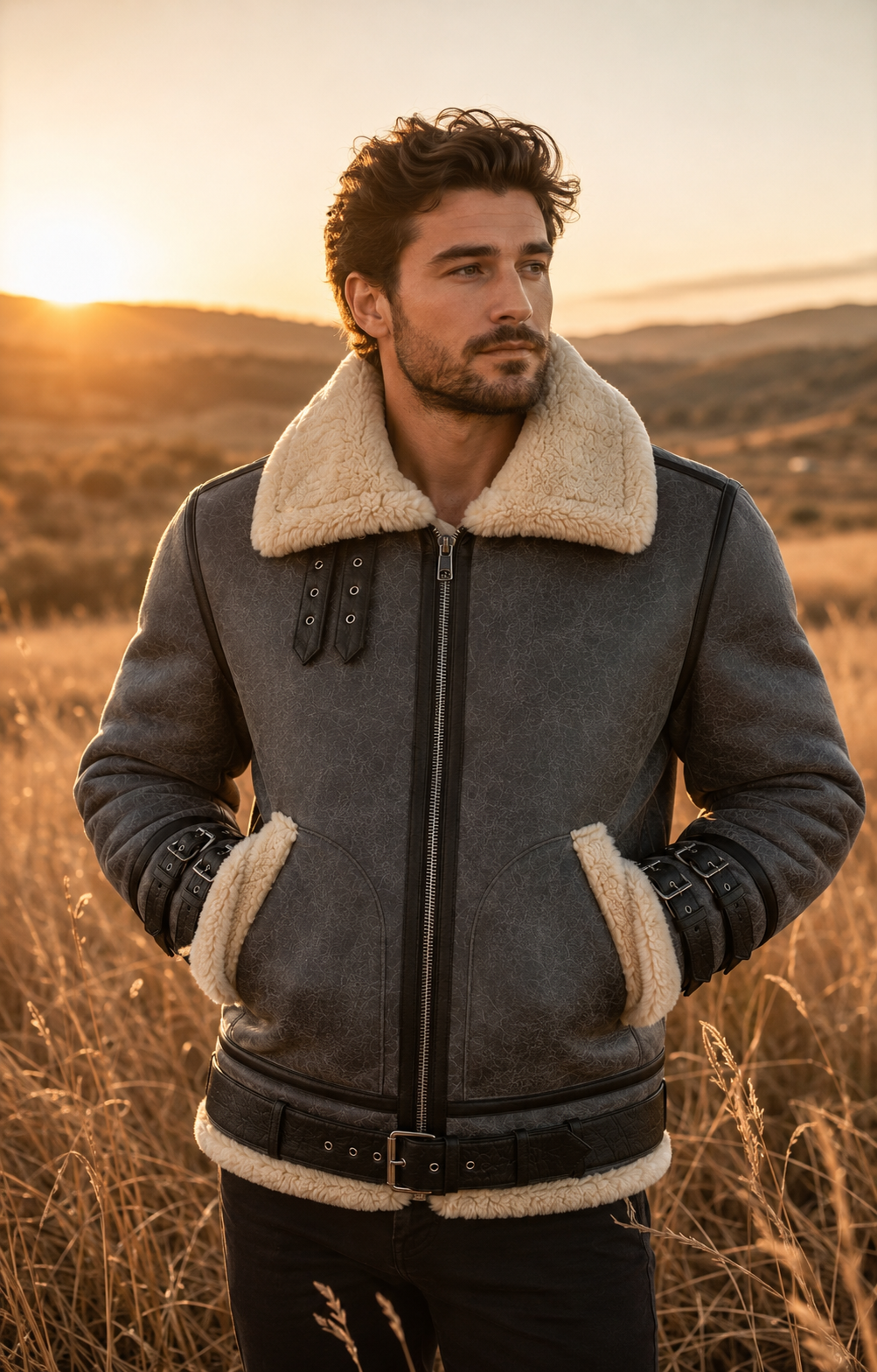 Ryan Sheepskin Jacket