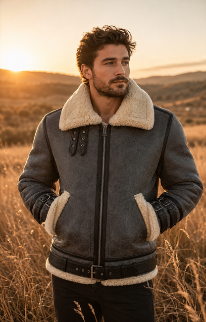 Ryan Sheepskin Jacket