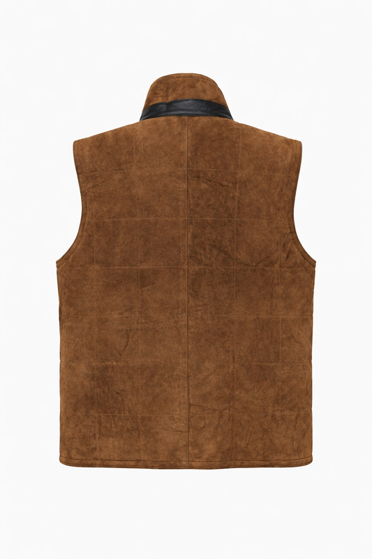 Smith Sheepskin Vest - Brown