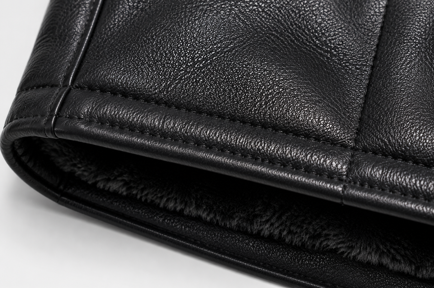 Waylon Shearling Gilet - Western Black