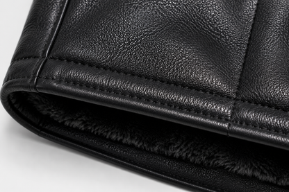 Waylon Shearling Gilet - Western Black