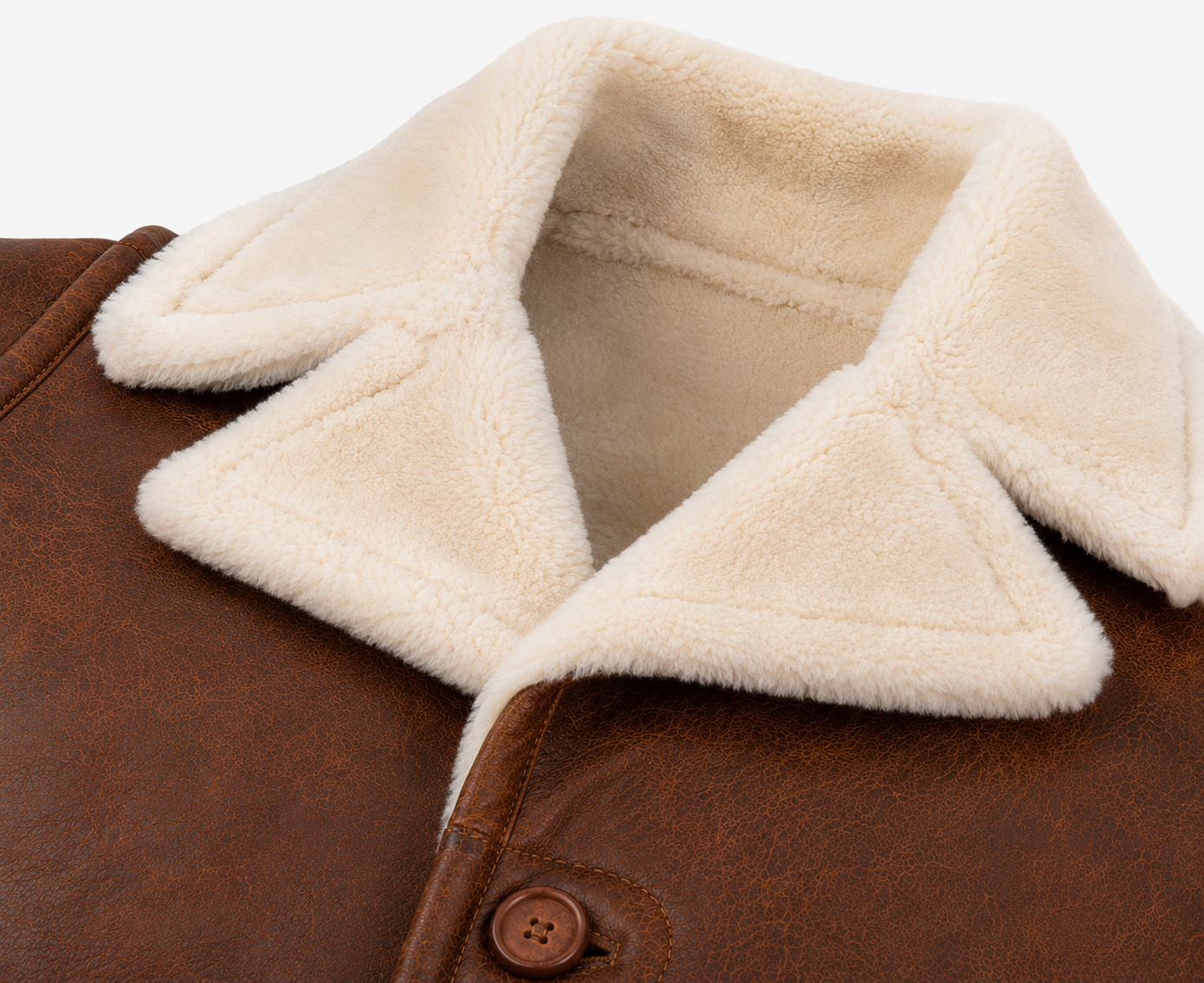 Wyatt Shearling Gilet - New Brown
