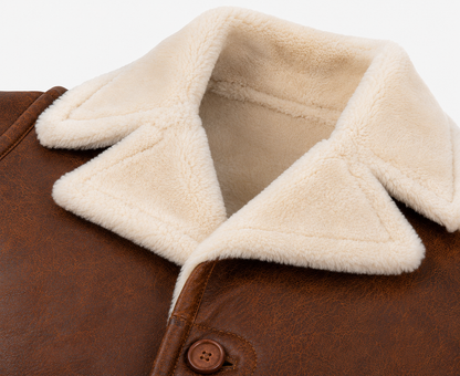 Wyatt Shearling Gilet - New Brown