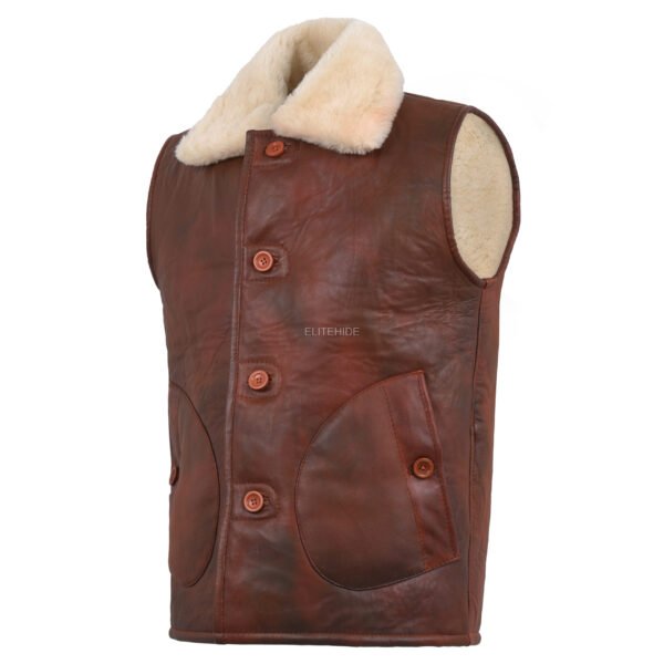 Adam's Sheeskin Vest - Image 3